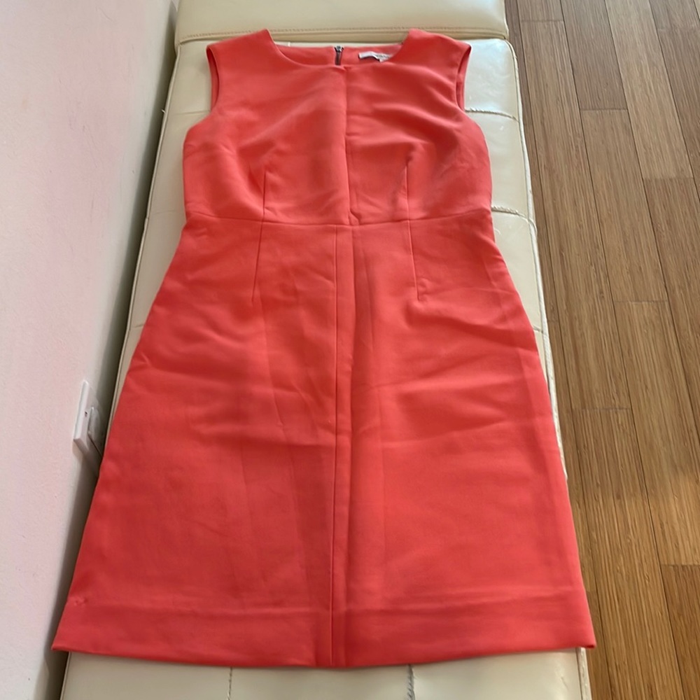 DVF Dress- Coral- Size 6